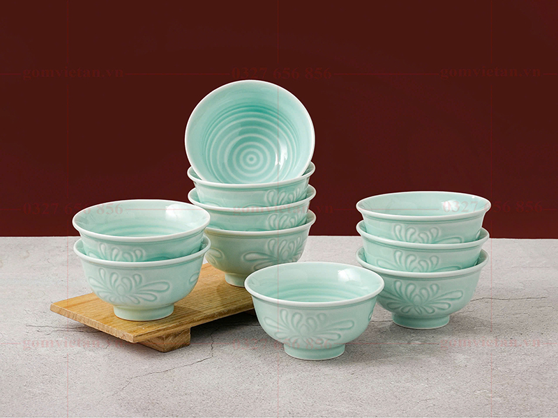 Bộ 10 bát ngọc ăn cơm